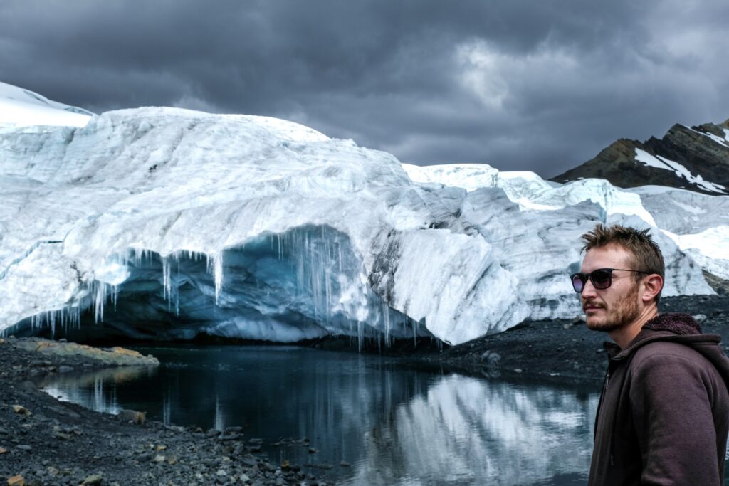 homeless backpacker content creator and collaborations